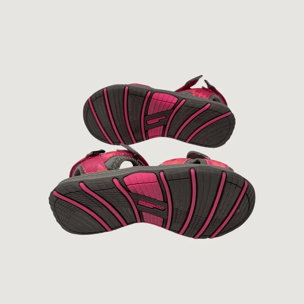 Merrell Surf Strap Sandals Kids 12M Pink‎ Outdoor Hiking Sport Shoes